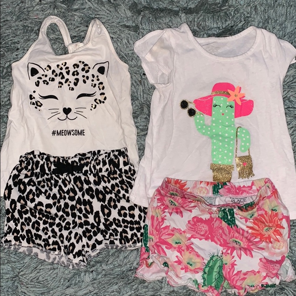 Bundle. Children’s Place toddler short sets. 4T